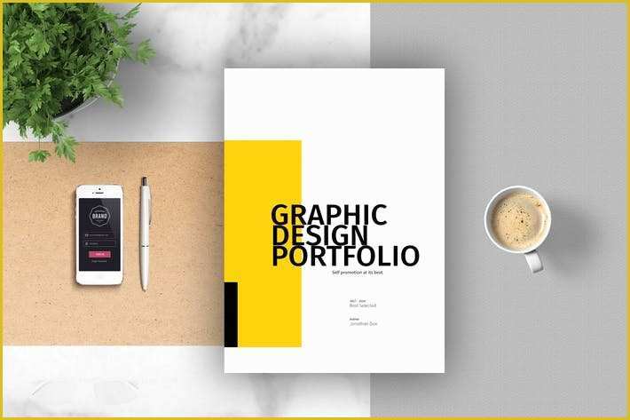 Graphic Design Portfolio Template Free Of Graphic Design Portfolio Template by Adekfotografia On