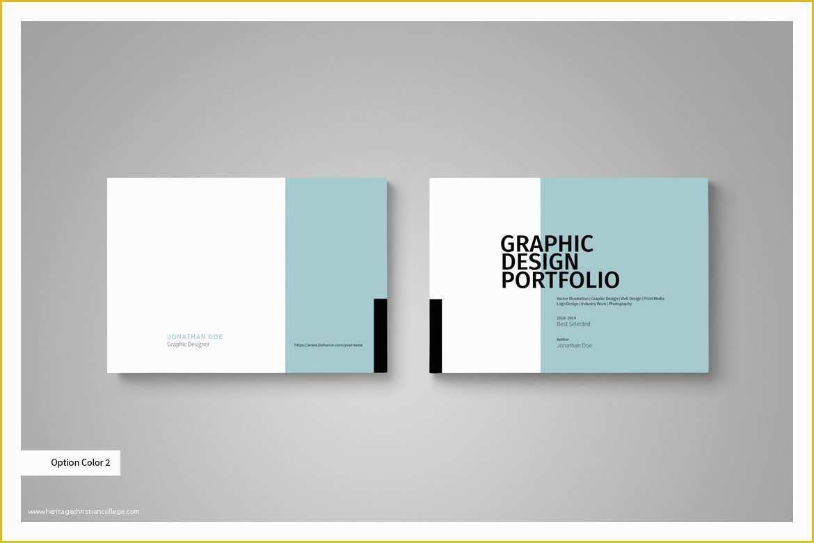 Graphic Design Portfolio Template Free Of Graphic Design Portfolio Template