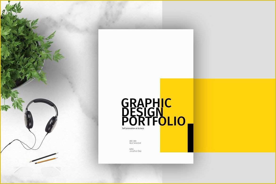Graphic Design Portfolio Template Free Of Graphic Design Portfolio Template