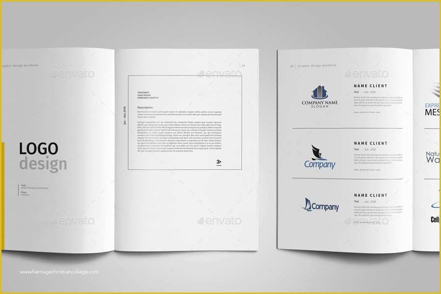 Graphic Design Portfolio Template Free Of Graphic Design Portofolio Graphic Design Portfolio