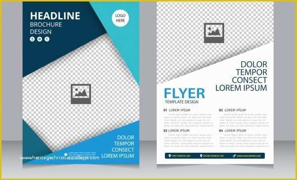 Graphic Flyer Templates Free Of Brochure Background Design Free Vector 50 673