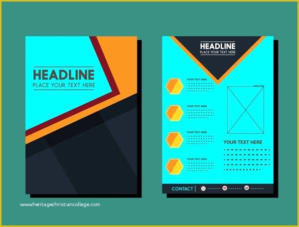 Graphic Flyer Templates Free Of Free Vector Layout Design Free Vector 2 338 Free