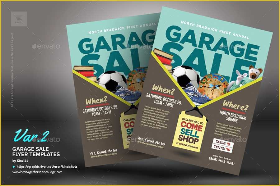 Graphic Flyer Templates Free Of Garage Sale Flyer Templates by Kinzishots