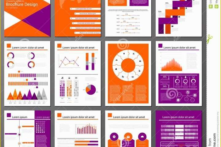 Graphic Flyer Templates Free Of Infographic Brochure and Flyer Design Templates Set Stock