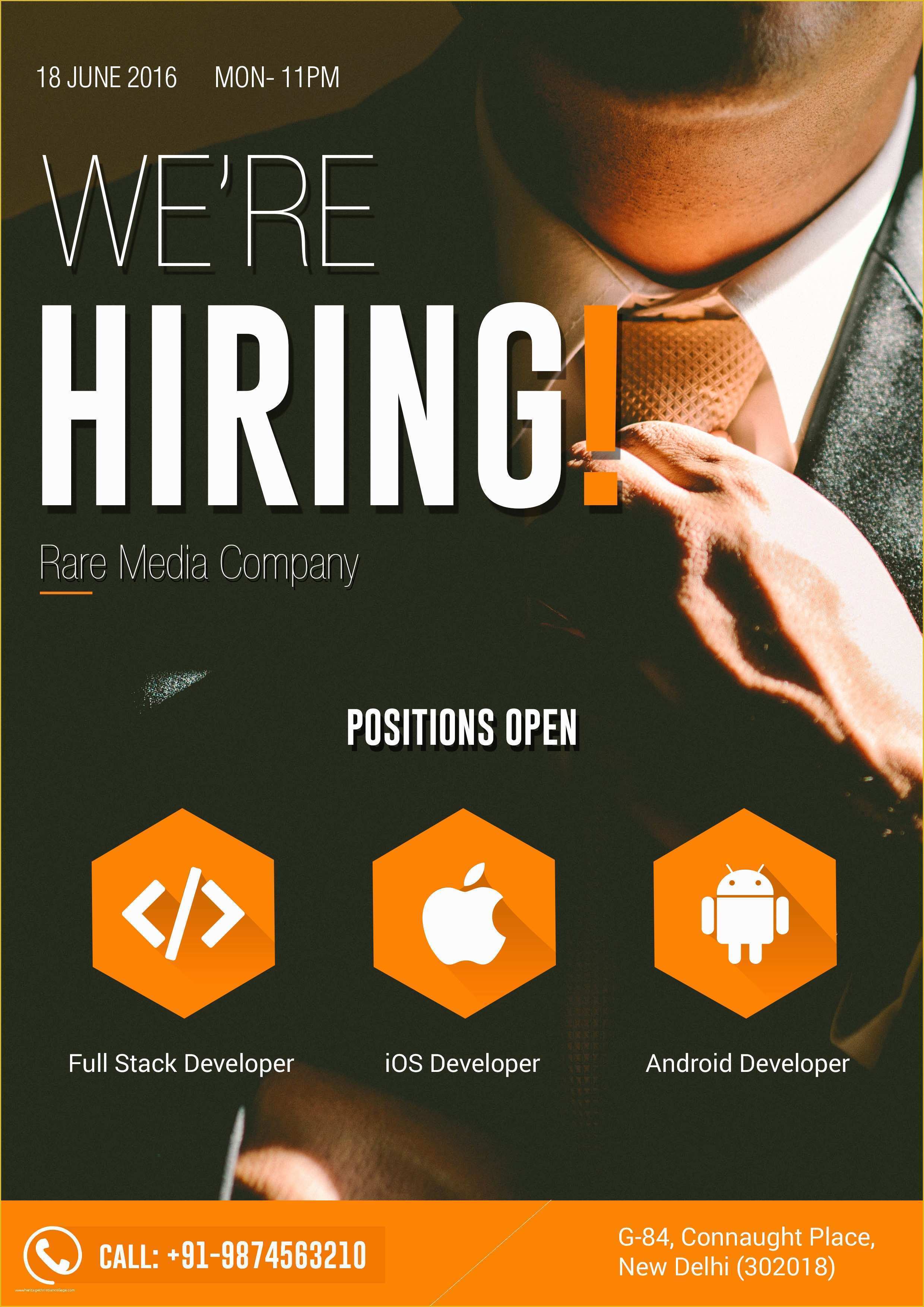 Graphic Flyer Templates Free Of now Hiring Flyer Template Bamboodownunder