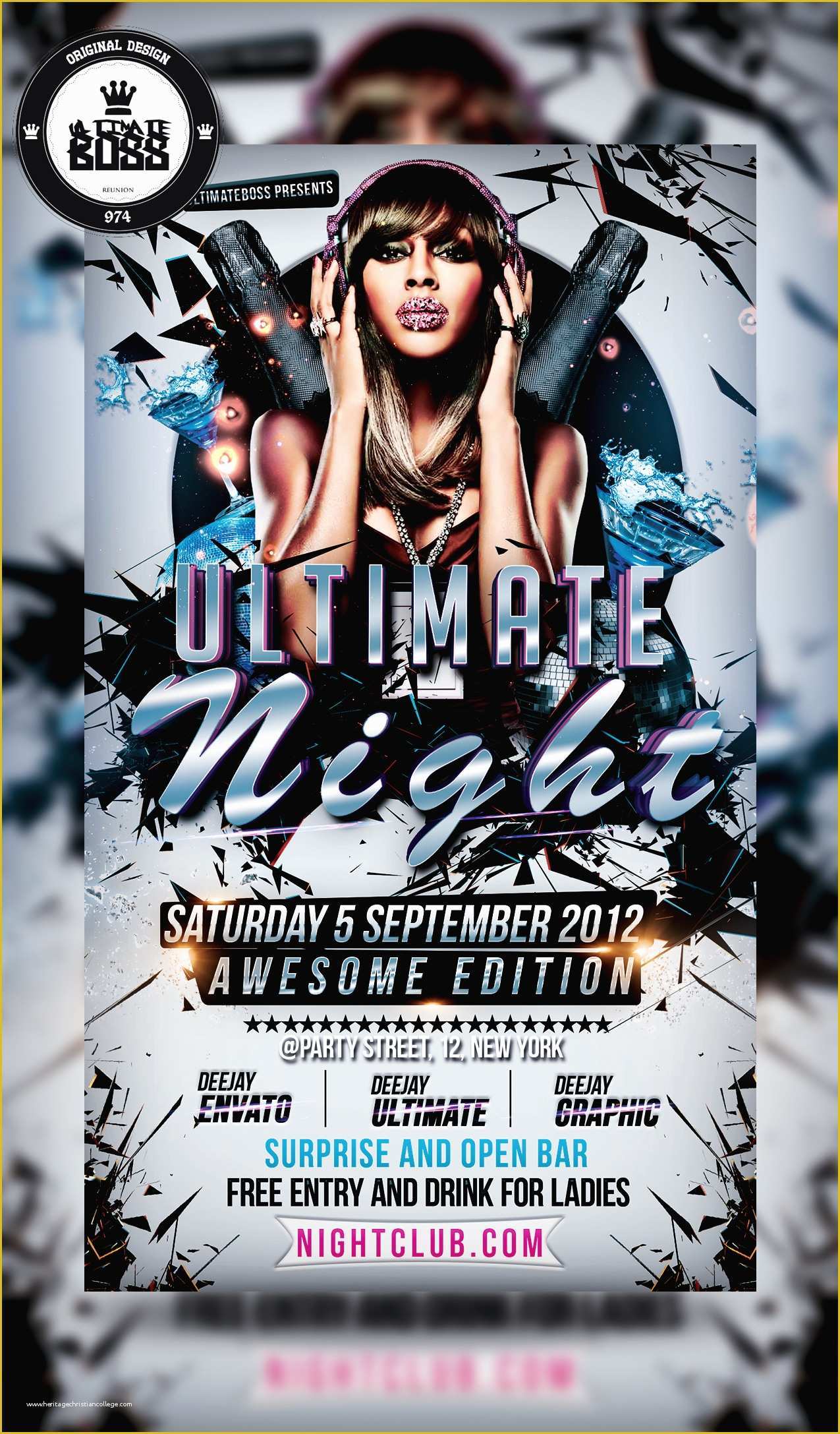 Graphic Flyer Templates Free Of Party Flyer Graphic Templates Psd Download Psd