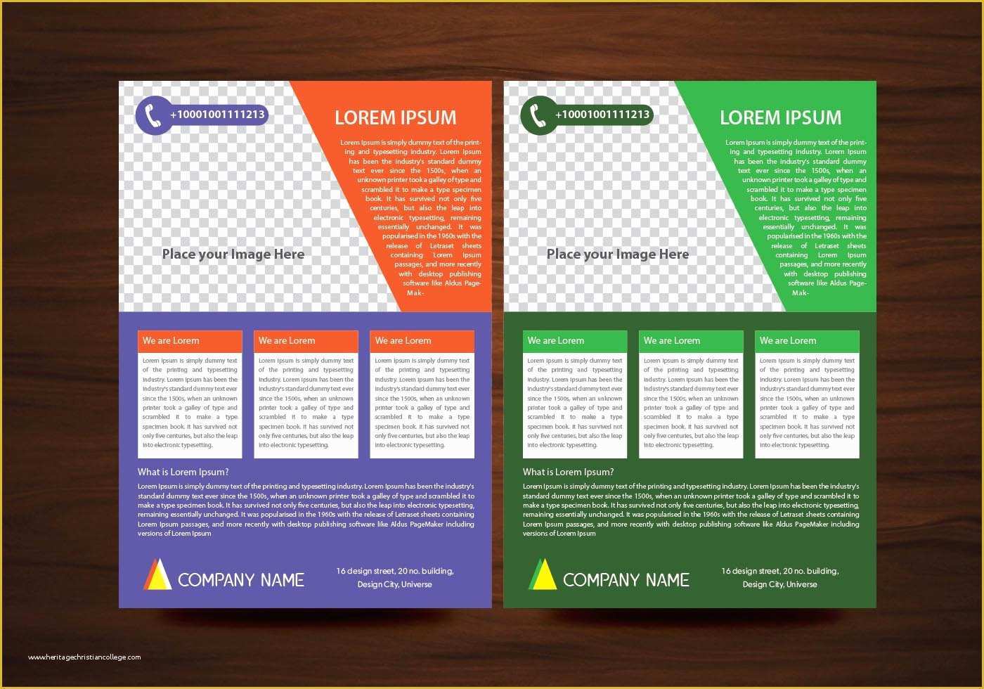 Graphic Flyer Templates Free Of Vector Brochure Flyer Design Layout Template In A4 Size