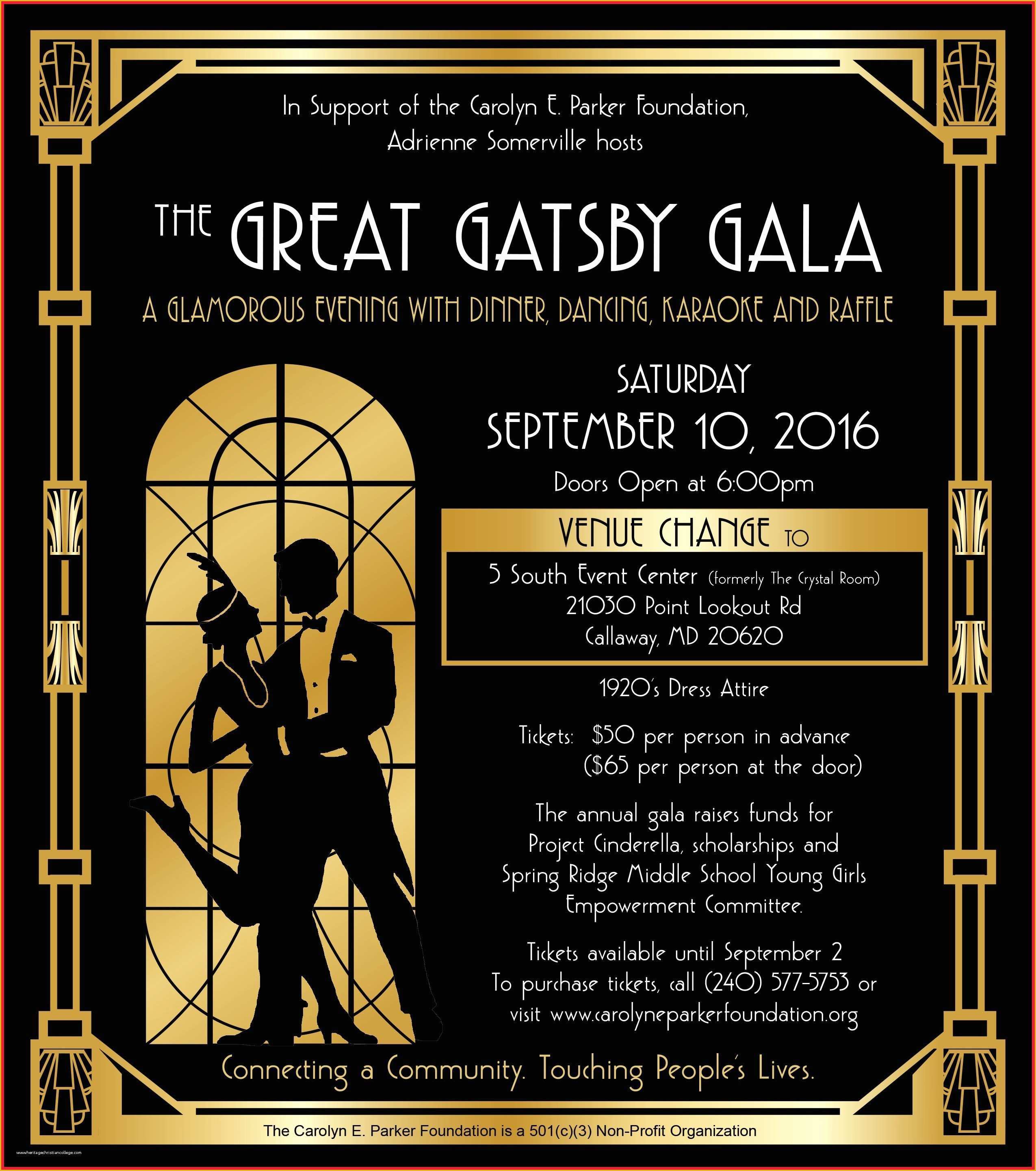 Great Gatsby Invitation Template Free Download Of Blank Great Gatsby