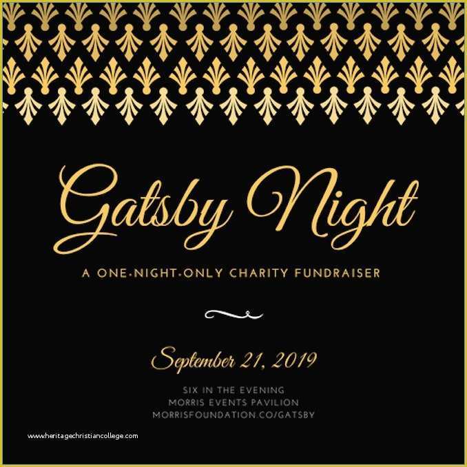 Great Gatsby themed Invitation Template Free Of Great Gatsby themed Invitation Template Free Best