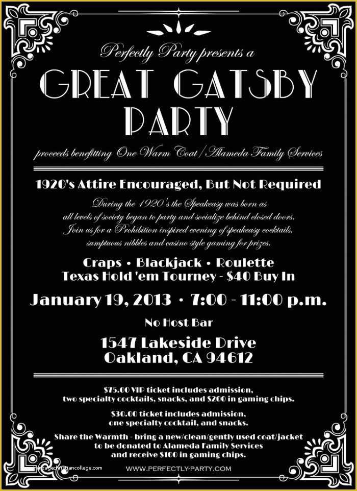 Great Gatsby themed Invitation Template Free Of Lost In Translation why I Won T Be attending Your "gatsby