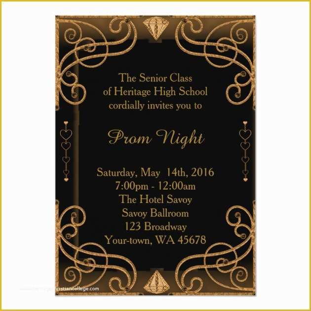 Great Gatsby themed Invitation Template Free Of Personalized Great Gatsby Party Invitations