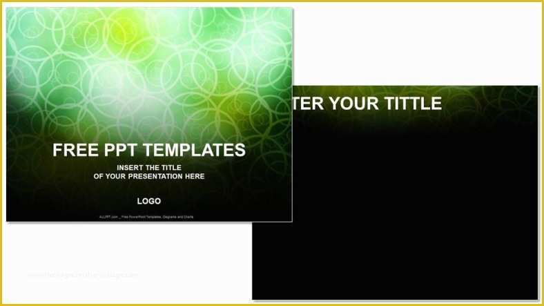 Green Powerpoint Templates Free Download Of Free Black Abstract Green Powerpoint Templates Download