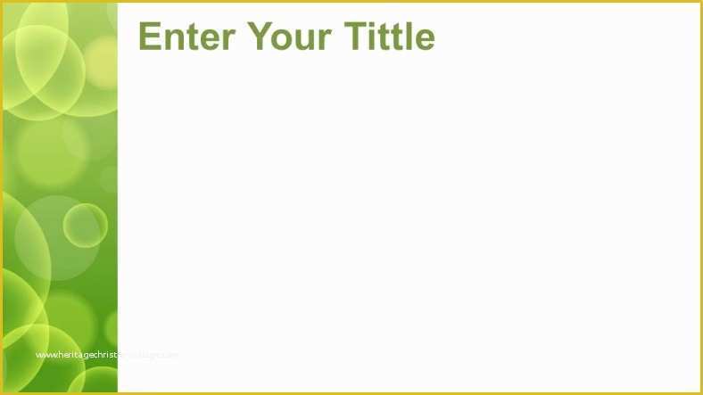 Green Powerpoint Templates Free Download Of Green Circle Abstract Powerpoint Templates Download Free