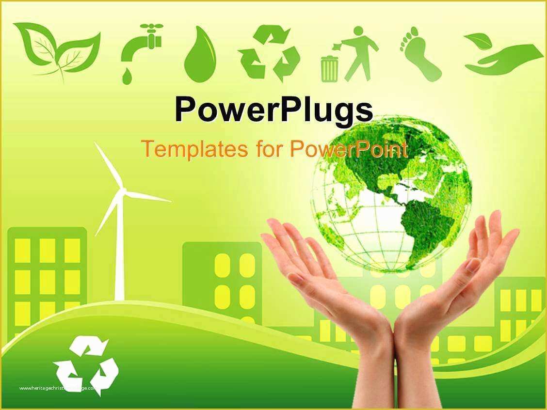 Green Powerpoint Templates Free Download Of Save Environment Ppt Templates Free Download fortable