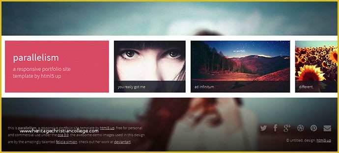 Grid Based Website Templates Free Download Of 15 Creative & Beautiful Grid HTML Website Templates