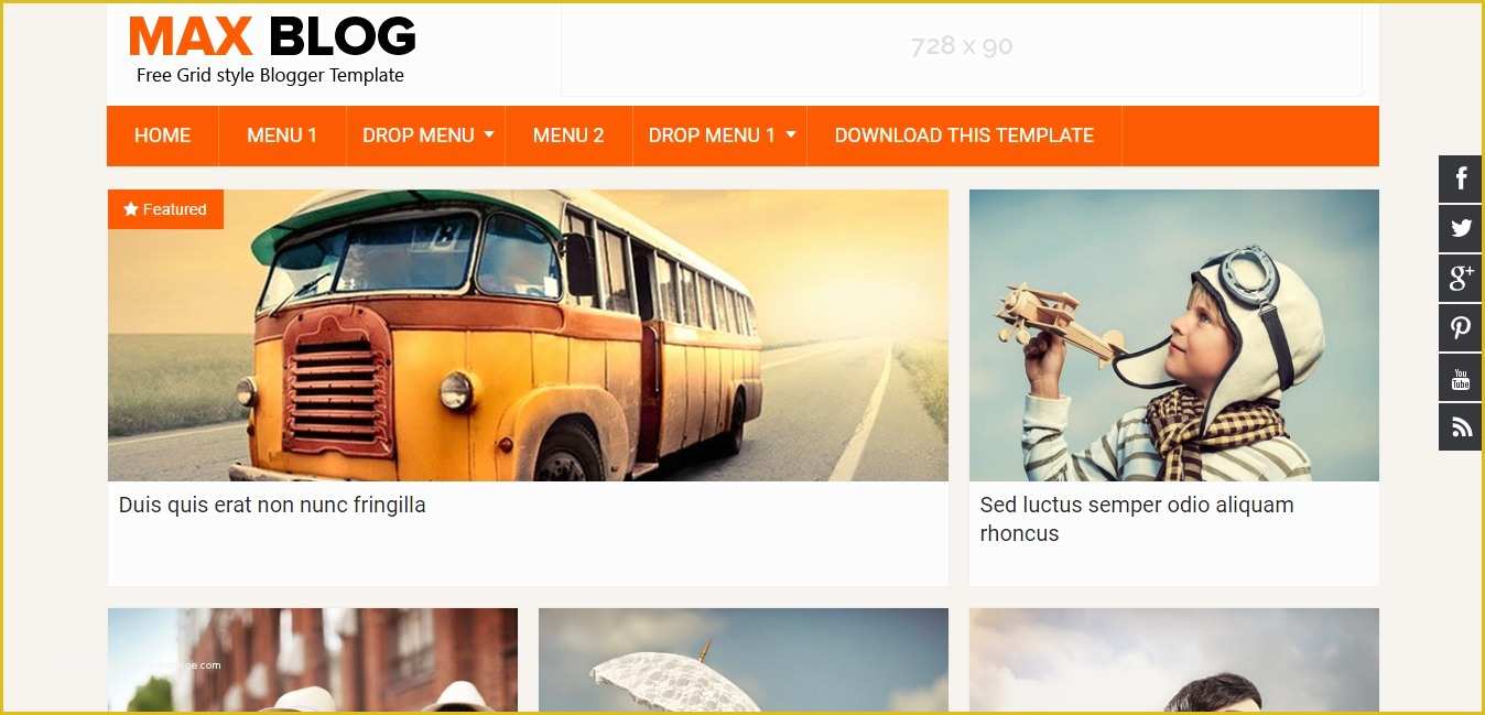 Grid Based Website Templates Free Download Of 20 Beautiful Grid Blogger Templates for Line Magazines