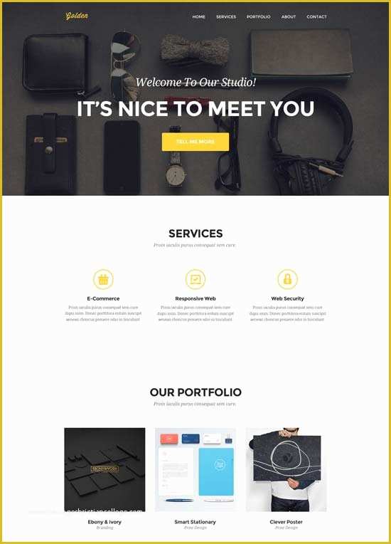 Grid Based Website Templates Free Download Of 50 Best Free Psd Website Templates 2018 Freshdesignweb