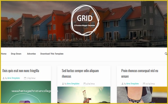 Grid Based Website Templates Free Download Of Demo See It Live