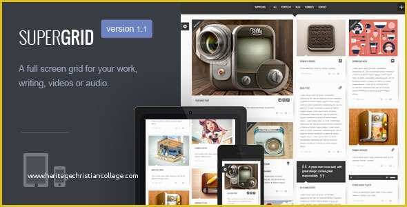 Grid Based Website Templates Free Download Of Super Grid