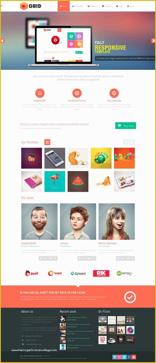 Grid Website Templates Free Of 12 Most Creative Responsive Portfolio Website Templates