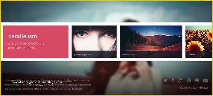 Grid Website Templates Free Of 15 Creative & Beautiful Grid HTML Website Templates