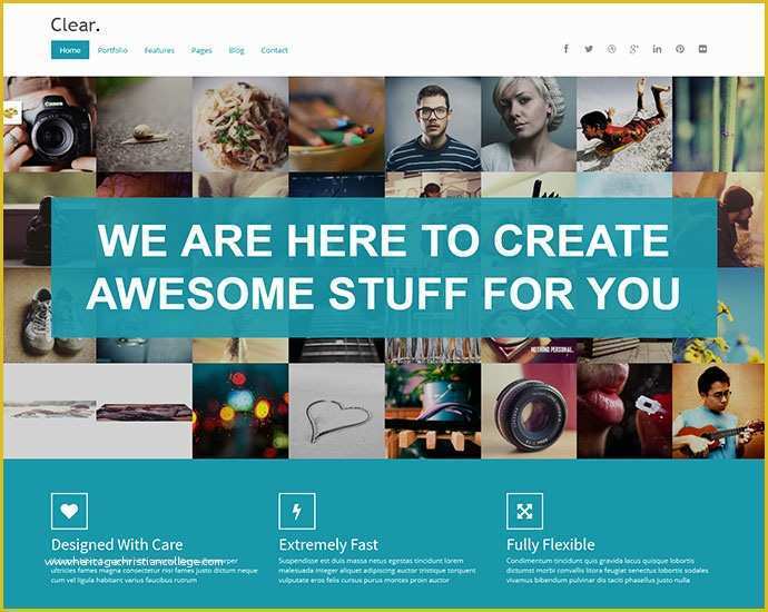 Grid Website Templates Free Of 15 Creative Beautiful Grid HTML Website Templates Bashooka
