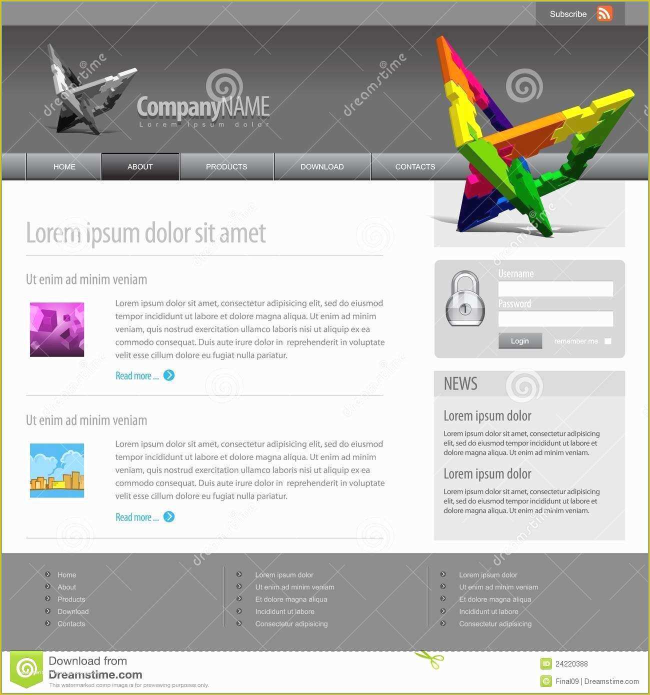 Grid Website Templates Free Of Grid Based Website Templates Free Download Fabulous Gray