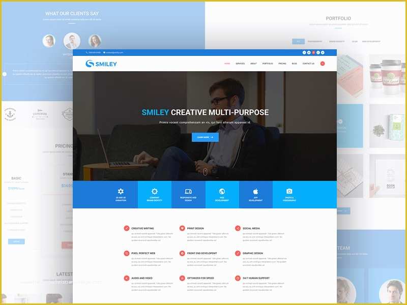 Grid Website Templates Free Of Grid Website Design Ui Design In Adobe