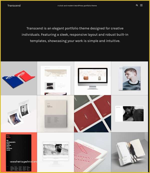 60 Grid Website Templates Free