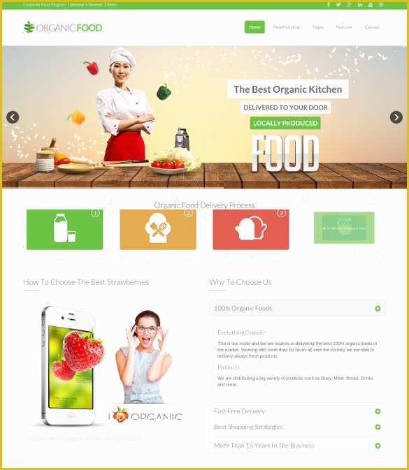 Grocery Store Templates Free Of 29 Grocery Store Website themes & Templates