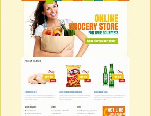 Grocery Store Templates Free Of 31 Grocery Store Website themes &amp; Templates