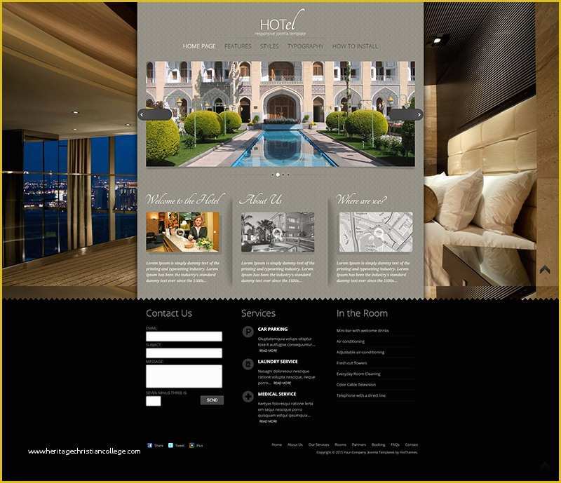 Guest House Website Templates Free Download Of 17 Best Joomla Hotel Templates Free Download