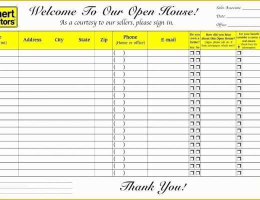 Guest House Website Templates Free Download Of Download Open House Registration form Guest Template