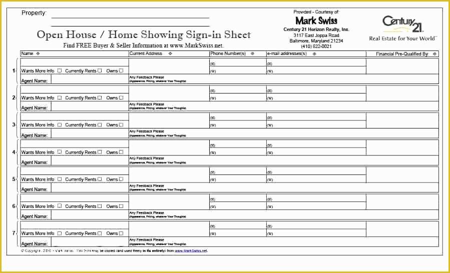 Guest House Website Templates Free Download Of Free Templates Open House Guest Registration form Template