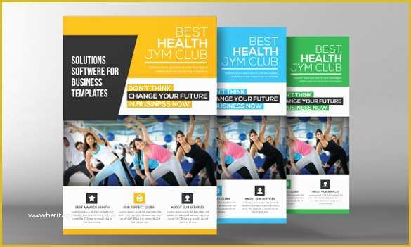 Gym Flyer Template Free Download Of 36 Fitness Flyer Templates Word Psd Ai formats