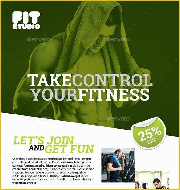 Gym Flyer Template Free Download Of Fitness Flyer Template – 32 Free Psd format Download