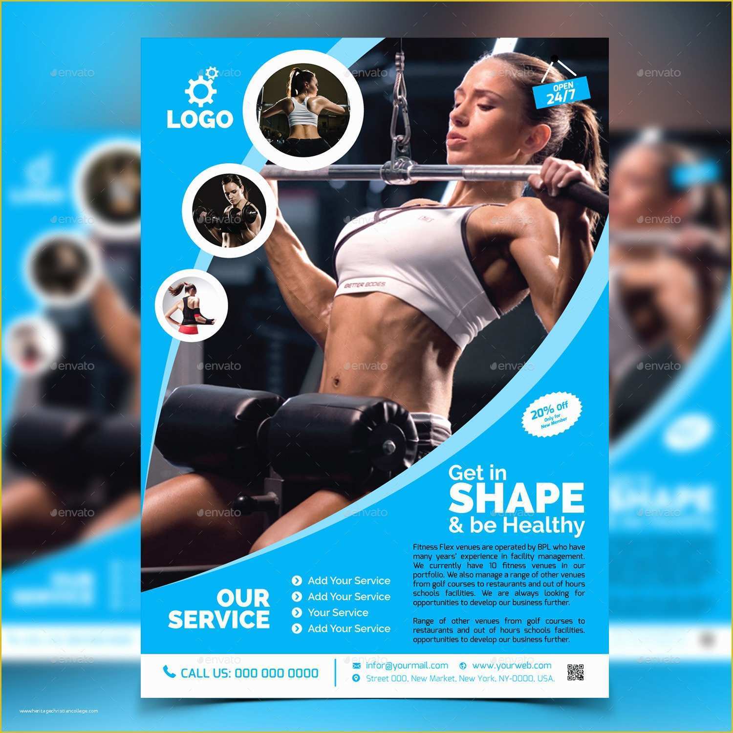 Gym Flyer Template Free Download Of Fitness Flyer Templates Yourweek Ca08cfeca25e