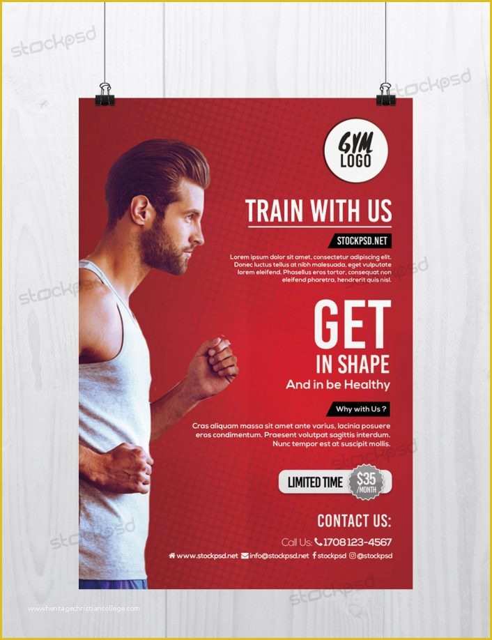 Gym Flyer Template Free Download Of Free Download Fitness & Gym Psd Flyer Template