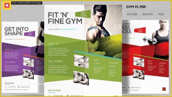 Gym Flyer Template Free Download Of Gym Brochure Template 39 Superior Fitness Flyer Templates