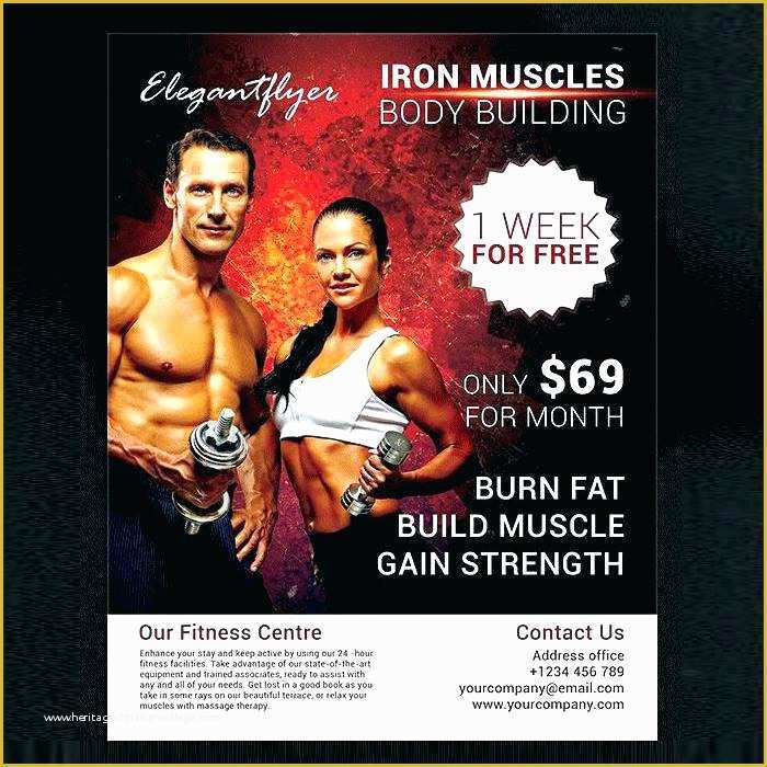 Gym Flyer Template Free Download Of Open Flyer Fitness Boot Camp Template Free Templates