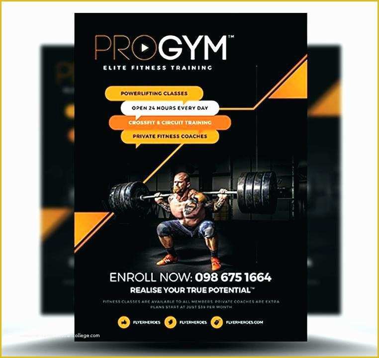 Gym Flyer Template Free Download Of Open Flyer Fitness Boot Camp Template Free Templates