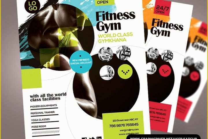 Gym Flyer Template Free Of Fitness Flyer Gym Flyer Psd Template by Satgur On Deviantart