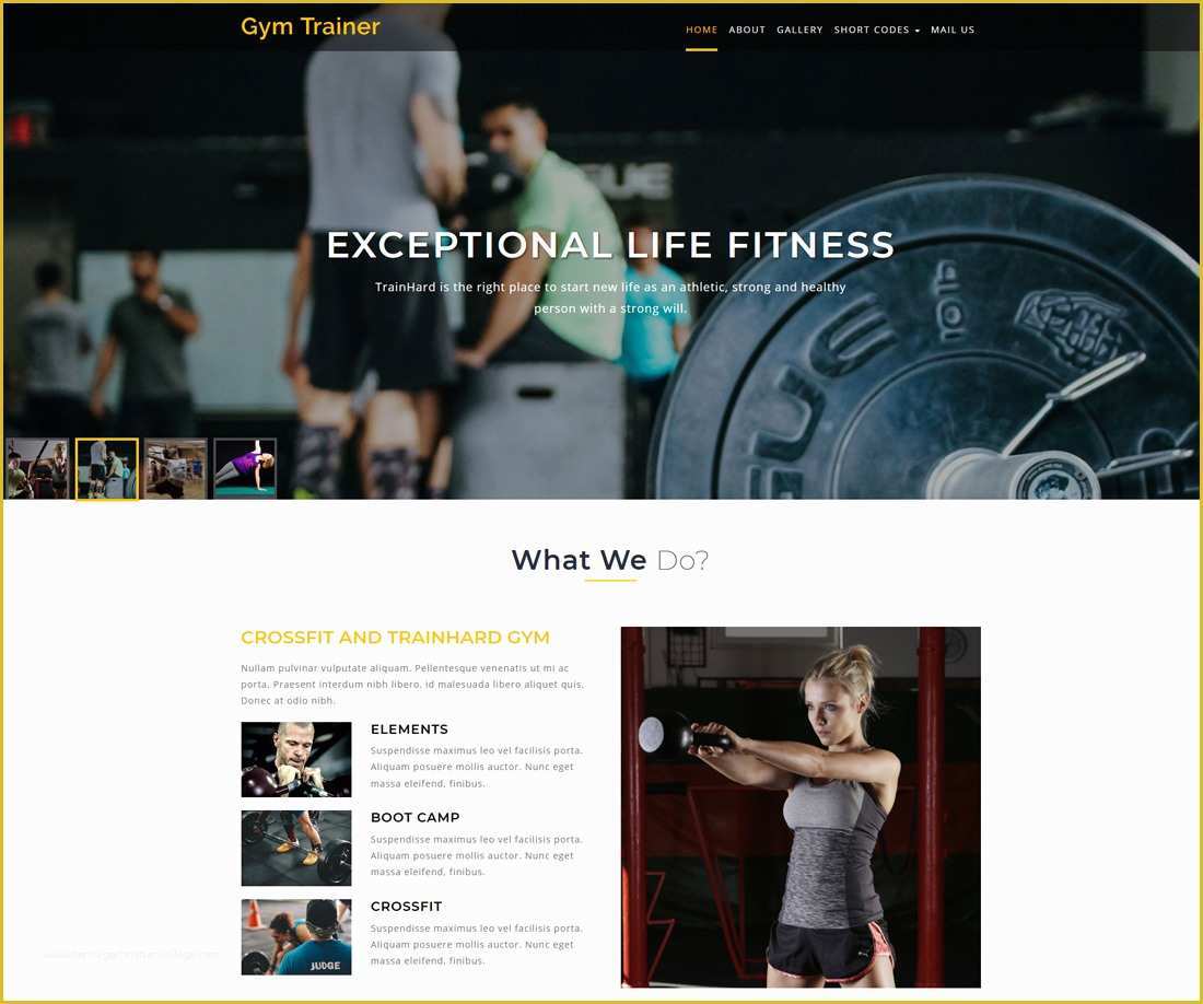 Gym Website Templates Free Of 20 Best Free Fitness Website Templates with Fresh New