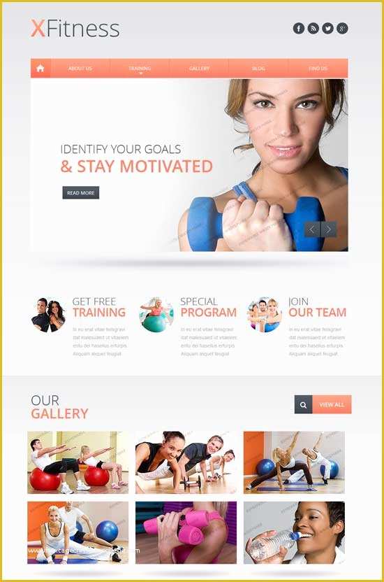 Gym Website Templates Free Of 80 Best Fitness Gym Website Templates Free & Premium