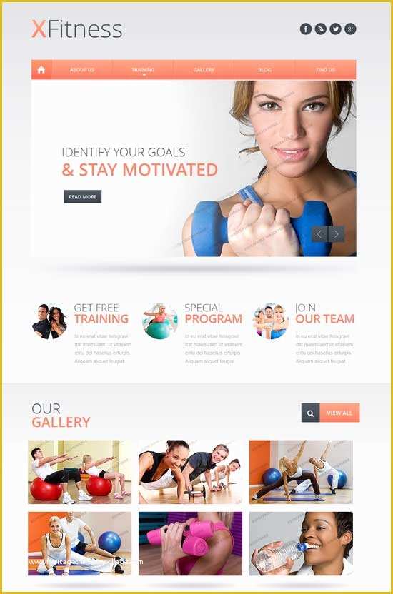 Gym Website Templates Free Of 80 Best Fitness Gym Website Templates Free &amp; Premium