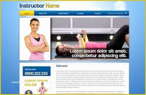 Gym Website Templates Free Of Fitness Website Templates