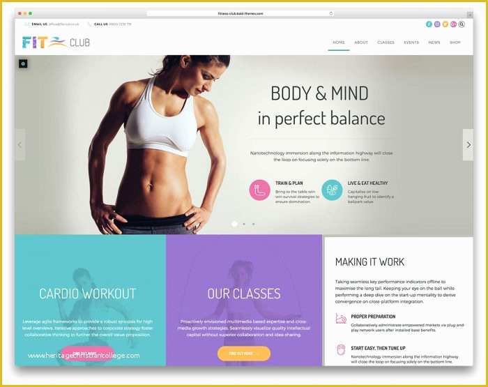 Gym Website Templates Free Of top 10 Most Popular Website Builder Templates