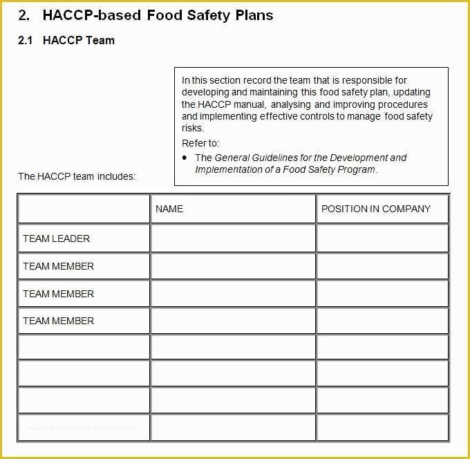 Haccp Templates Free Of Haccp Flow Chart for Cheese – Haccp Flow Chart for Cheese