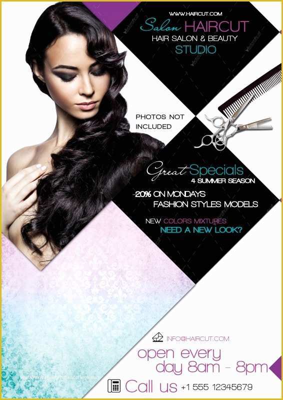 Hair Salon Flyer Templates Free Of 12 Hair Salon Flyer Psd Hair Salon Flyer