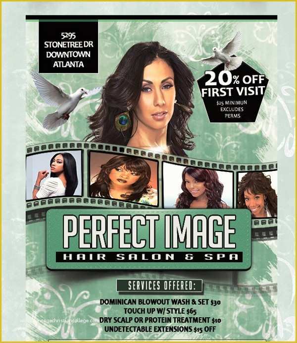 Hair Salon Flyer Templates Free Of 21 Beauty Salon Flyer Templates